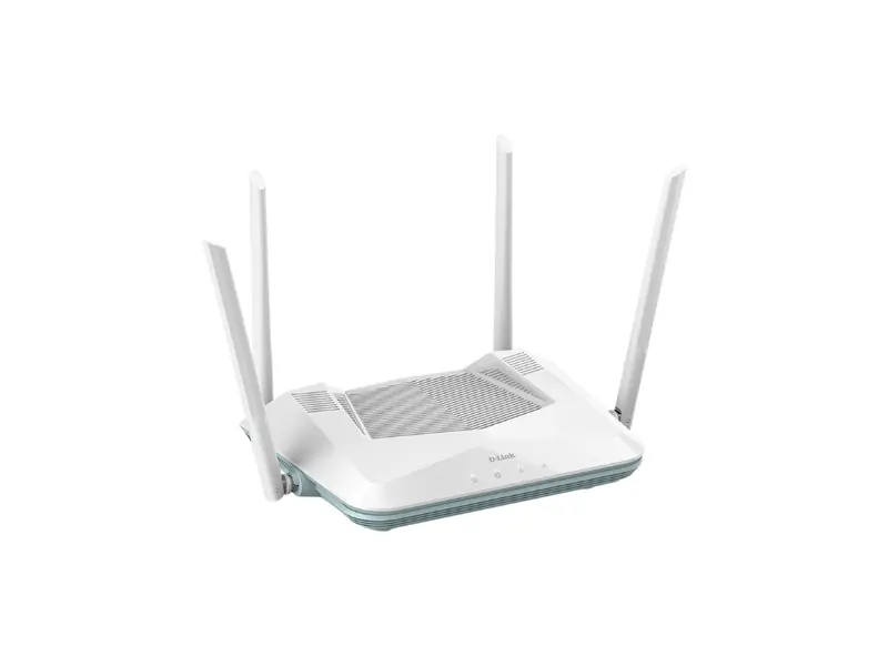 D-Link Wi-Fi router with four antennas