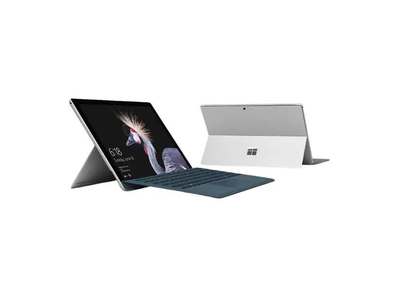 Microsoft Surface Pro tablet with keyboard