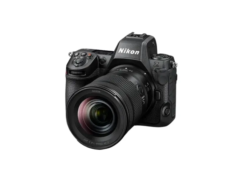 Nikon Z mirrorless camera with zoom lens