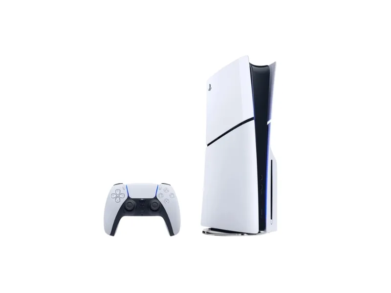 PlayStation 5 Slim console with DualSense controller